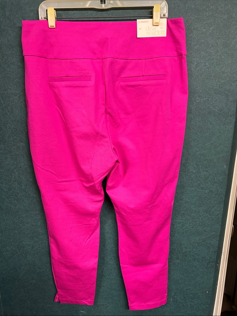 NWT 2X Dear Scarlett Hot Pink Pull-On It’s Magic Pants - Picture 5 of 6